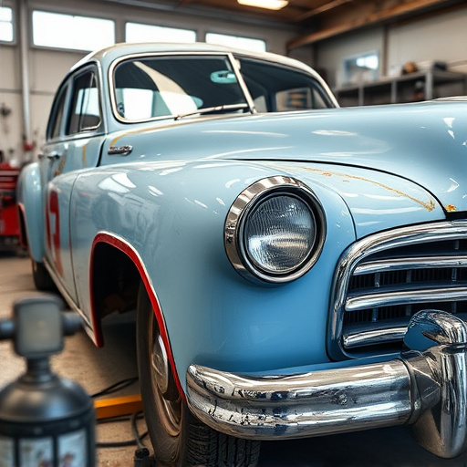 vehicle restoration process