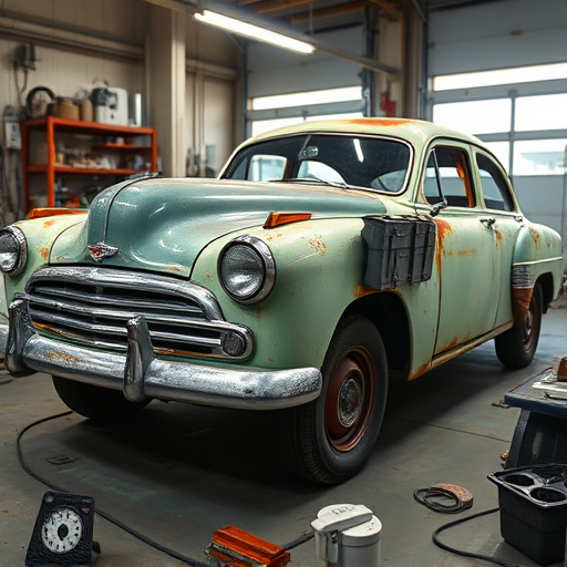 vehicle restoration process