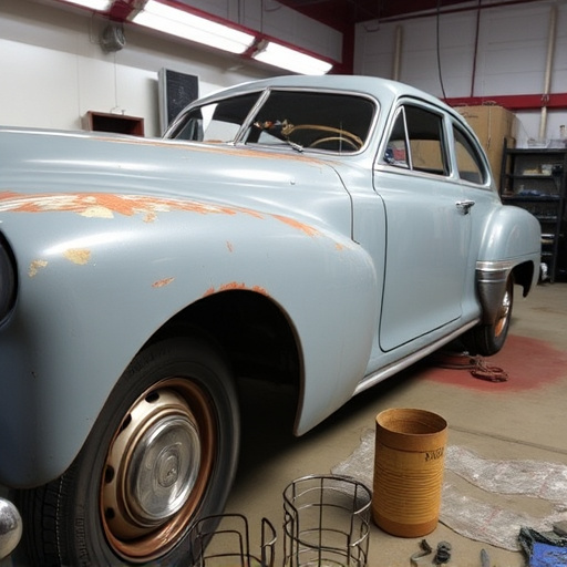 vehicle restoration process