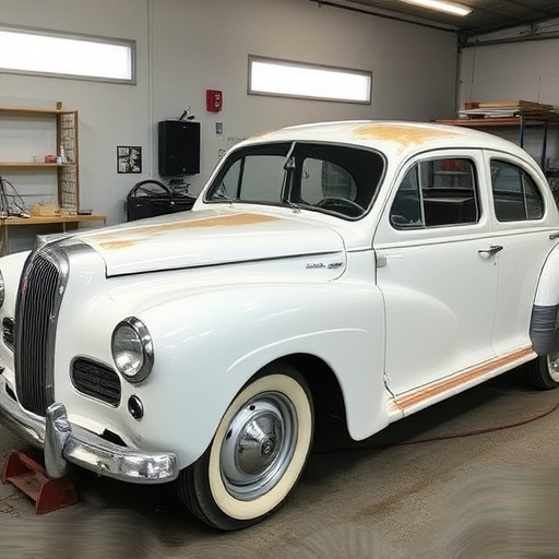 vehicle restoration process