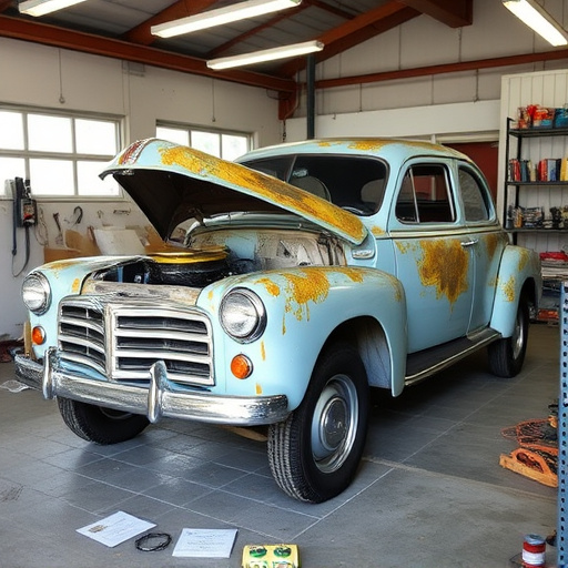vehicle restoration process