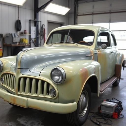 vehicle restoration process
