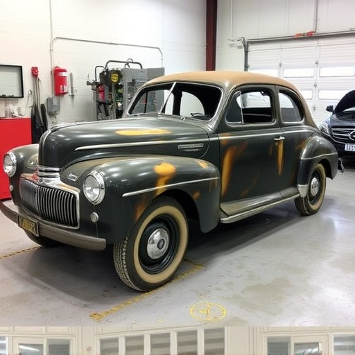 vehicle restoration process