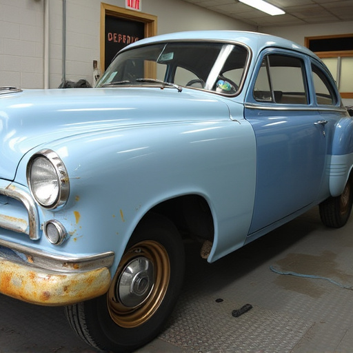 vehicle restoration process