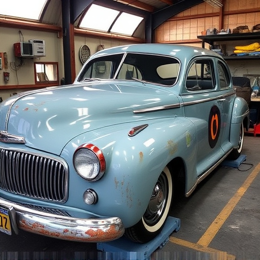 vehicle restoration process