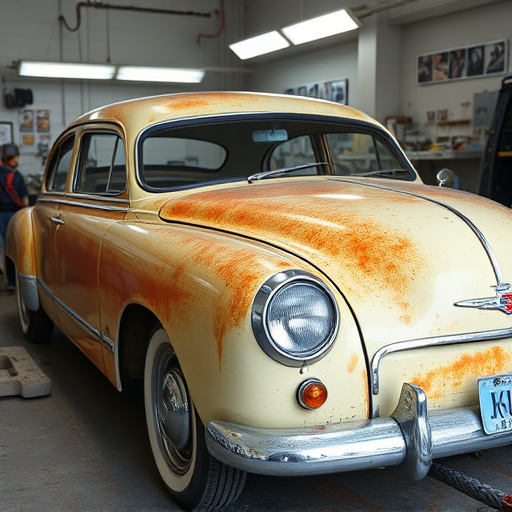 vehicle restoration process