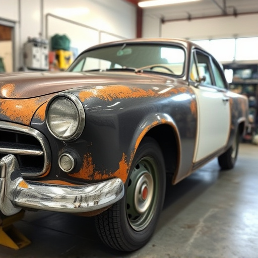 vehicle restoration process