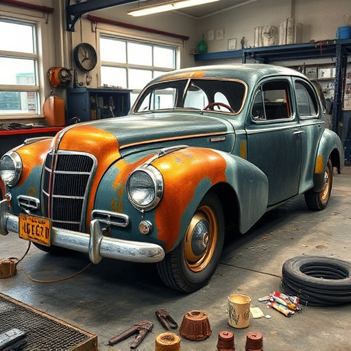 vehicle restoration process