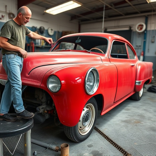 vehicle restoration process