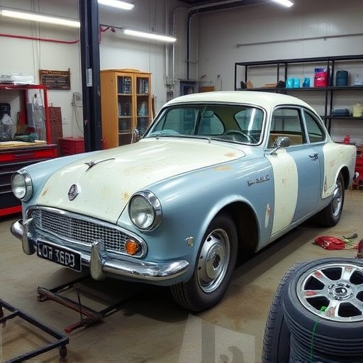 vehicle restoration process