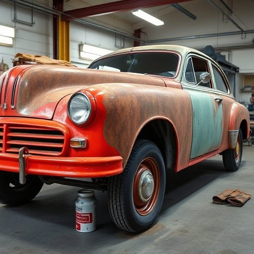 vehicle restoration process