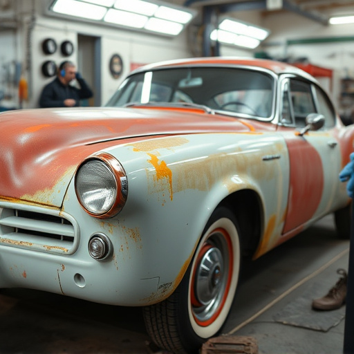 vehicle restoration process