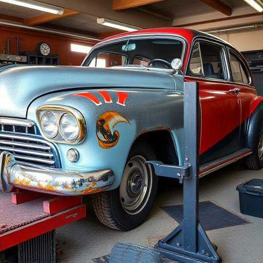 vehicle restoration process