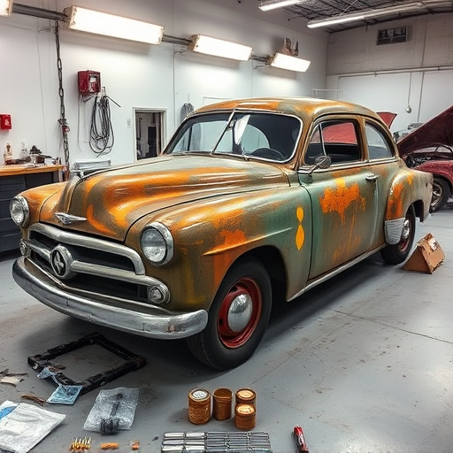 vehicle restoration process