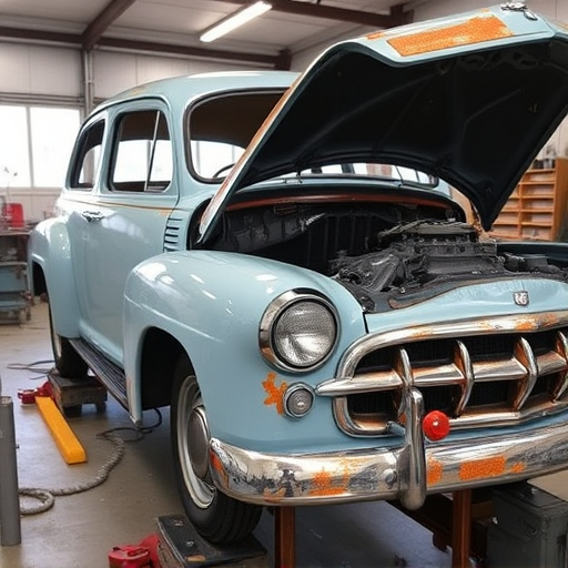 vehicle restoration process