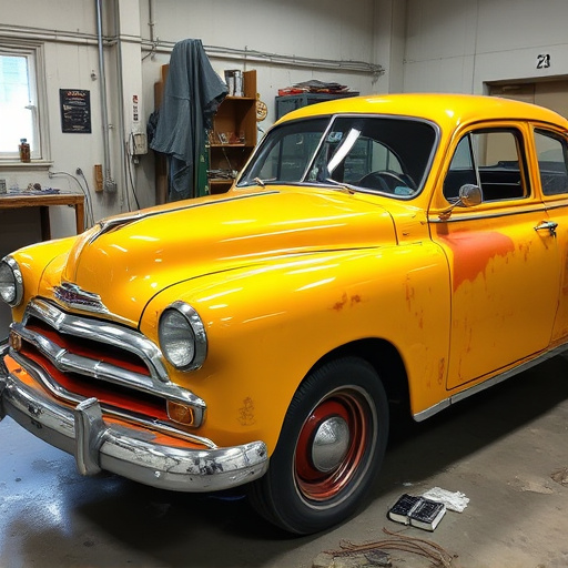 vehicle restoration process