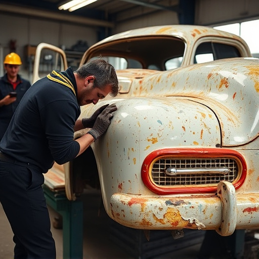 vehicle restoration process