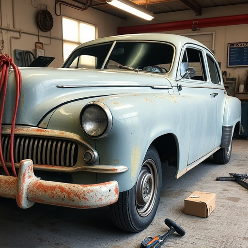 vehicle restoration process