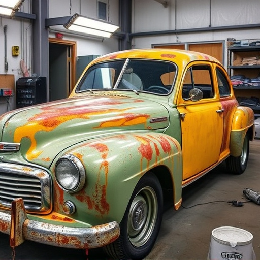 vehicle restoration process