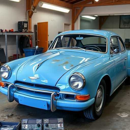 vehicle restoration process