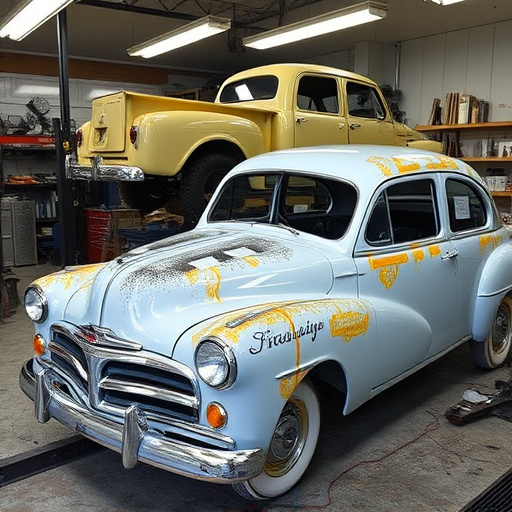vehicle restoration process