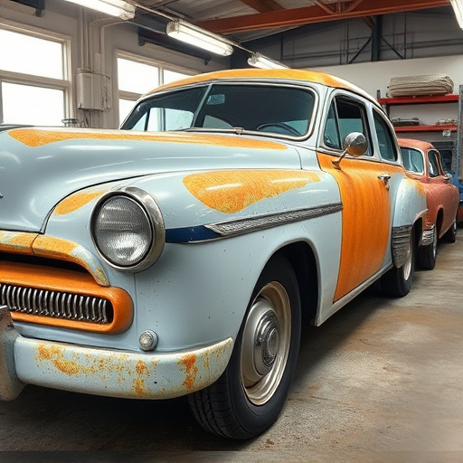 vehicle restoration process