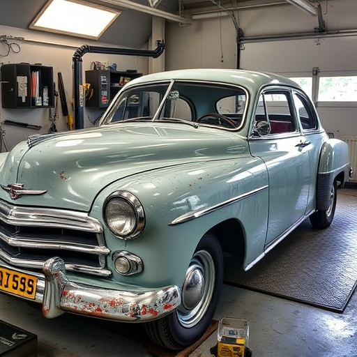 vehicle restoration process