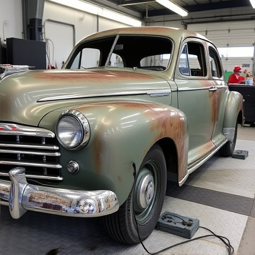 vehicle restoration process