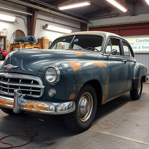 vehicle restoration process