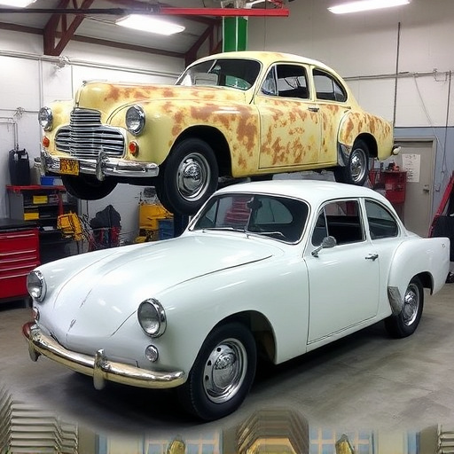 vehicle restoration process