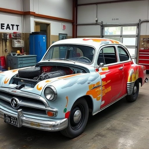 vehicle restoration process