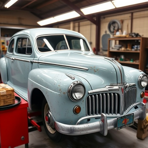 vehicle restoration process