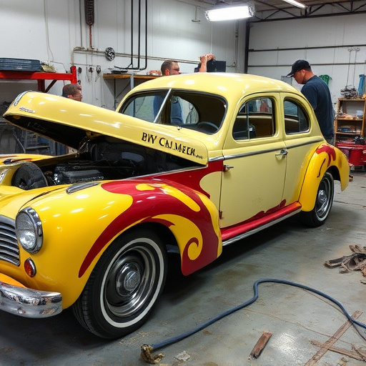 vehicle restoration process