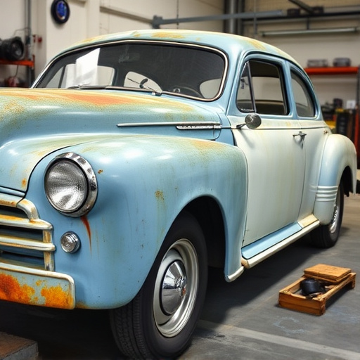 vehicle restoration process