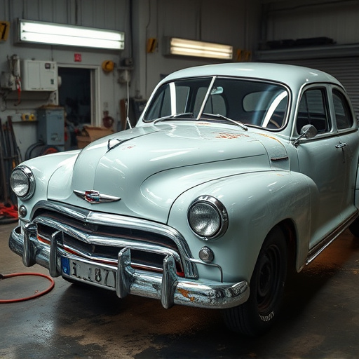 vehicle restoration process