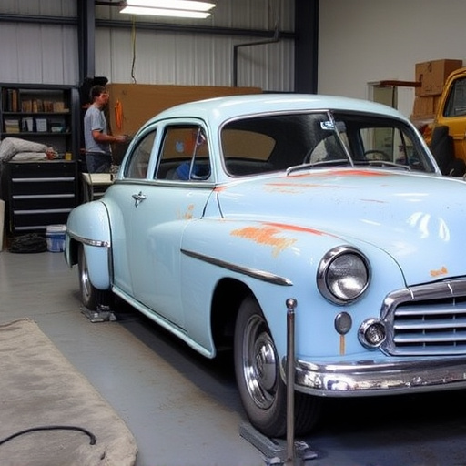 vehicle restoration process