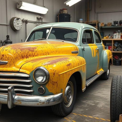 vehicle restoration process