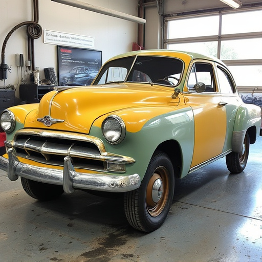 vehicle restoration process
