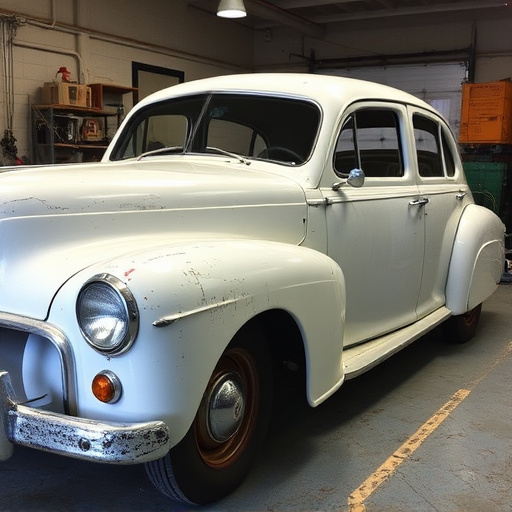 vehicle restoration process