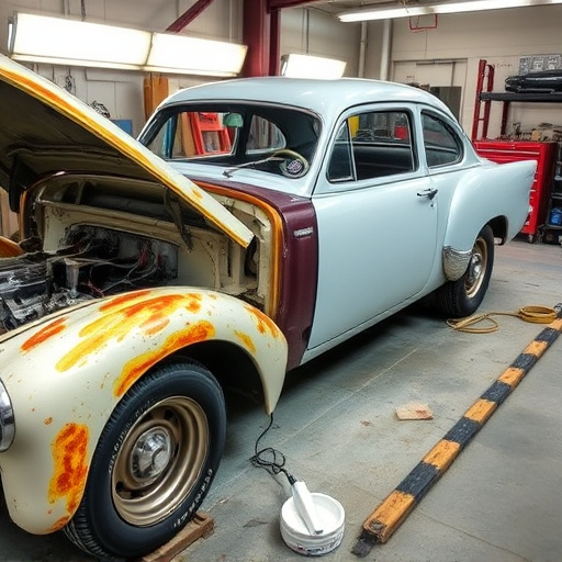 vehicle restoration process