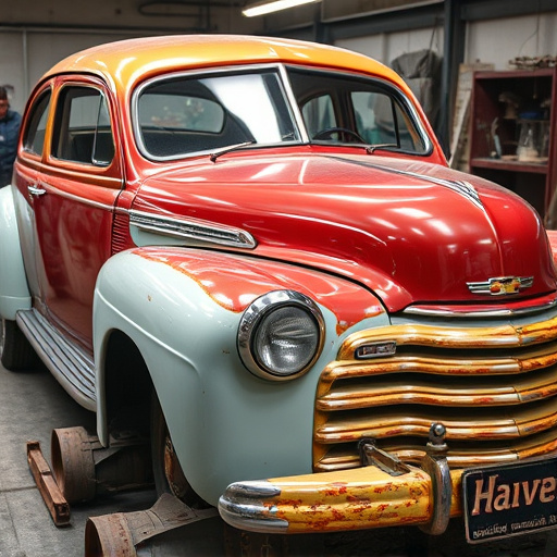 vehicle restoration process