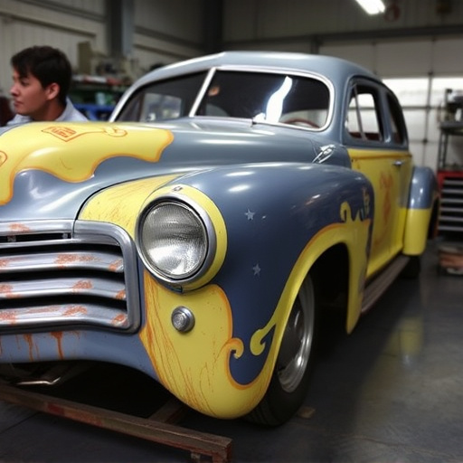 vehicle restoration process