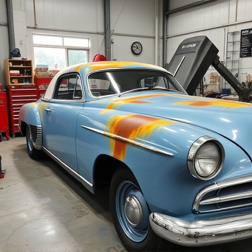 vehicle restoration process