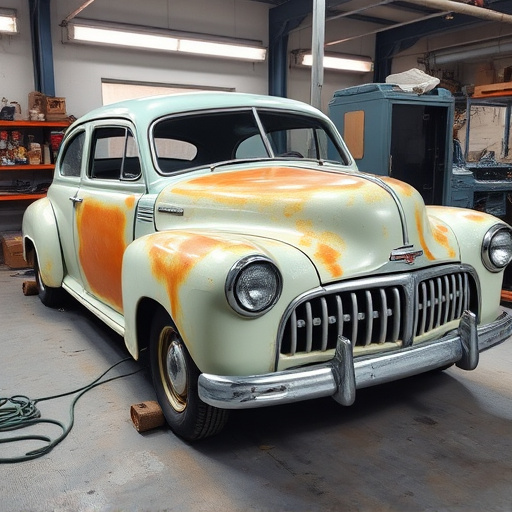 vehicle restoration process