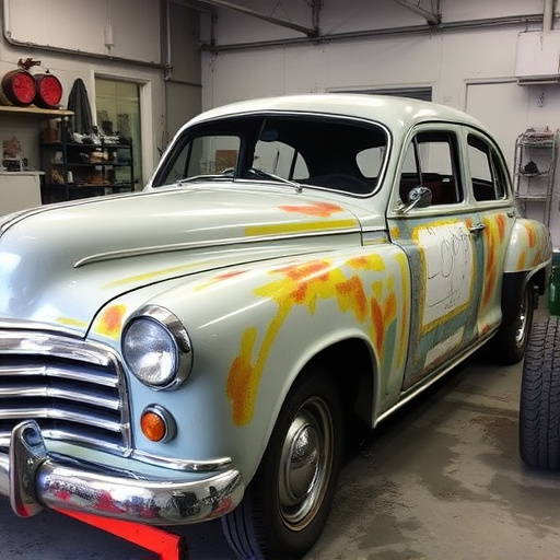 vehicle restoration process