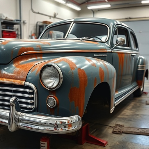 vehicle restoration process