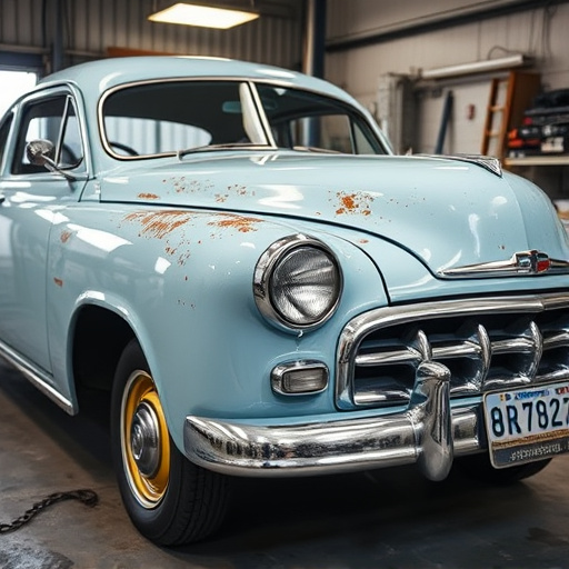 vehicle restoration process