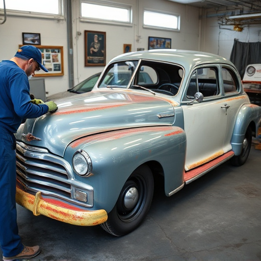 vehicle restoration process
