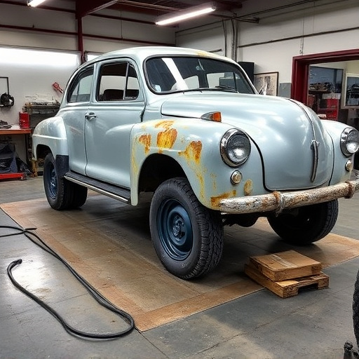 vehicle restoration process