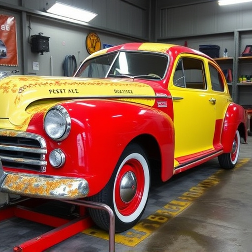 vehicle restoration process